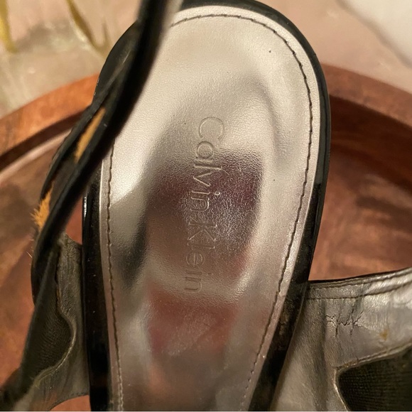 Calvin Klein Prive Pony Hair Heels - Picture 10 of 11